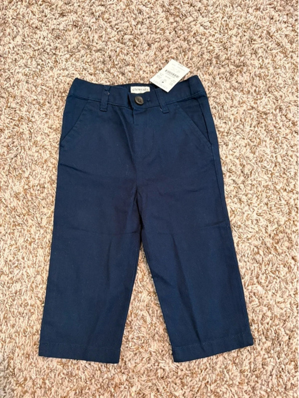 Crewcuts Navy Dress Pants 12-18 Months NWT Toddler Boys